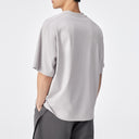 Structured Split Short Sleeve T-Shirt