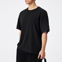 Structured Split Short Sleeve T-Shirt