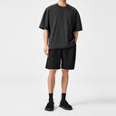 Loose Textured Knit Shorts