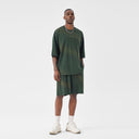 【END OF THE SEASON SALE】BODYDREAM Washable Gradient Cotton Short Sleeve Shirt with Holes