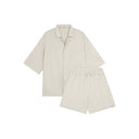 Casual Short Sleeve Pajamas Top