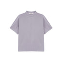 Small High Neck Loose Short Sleeve T-shirt