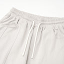 BODYDREAM Men's Structured Patchwork Casual Pants - Relaxed Wide-Leg Trousers