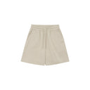 Wrap-around Structured Casual Shorts