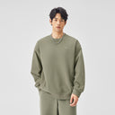 BODYDREAM Crew Neck Sweatshirt Men's Fall Print Pullover