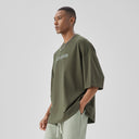 BODYDREAM Gender-Neutral Cool-Touch Distressed Short-Sleeve Casual American-Style T-Shirt