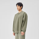 BODYDREAM Crew Neck Sweatshirt Men's Fall Print Pullover