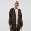 BODYDREAM Cropped Hoodie Jacket Spring Embroidered Hooded Zip-Up Jacket