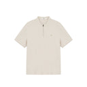Short-Sleeved Polo Shirt with Collar