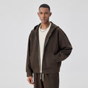 BODYDREAM Cropped Hoodie Jacket Spring Embroidered Hooded Zip-Up Jacket