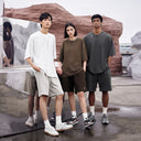 【END OF THE SEASON SALE】BODYDREAM Summer Heavyweight Cooling Technology Solid Color Short Sleeve T-Shirt