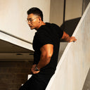 【MOTION＆PAUSE】BODYDREAM Short-Sleeved T-Shirt with Straight Shoulders