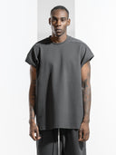 BODYDREAM Men's Solid Color Heavyweight Sleeveless T-Shirt