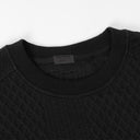 BDPOWERUP Textured Performance Sweatshirt – Lightweight Athletic Fit with Slight Stretch