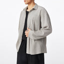 Gray Long Sleeve Shirt