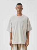 BODYDREAM Men's Summer Lightweight Cool-Feel Letter Print Short-Sleeve Shirt