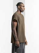 BODYDREAM Men's Solid Color Heavyweight Sleeveless T-Shirt