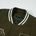 BDPOWERUP Varsity Jacket – Thickened Winter Streetwear Bomber