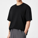 Cool Feeling Ice Leather Short Sleeve T-Shirt Summer