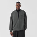 BODYDREAM Men's Heavyweight Knit Patchwork Flight Jacket