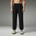 Loose-Fit Knit Cuffed Sweatpants