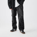 BODYDREAM Straight-Leg Jeans for Men - Vintage-Style Pleated Distressed Finish