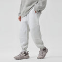 BDPOWERUP Premium Fleece-Lined Jogger Pants – Loose-Fit Comfort Cotton Blend Streetwear