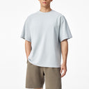 Wide Neck Loose Short Sleeve T-Shirt