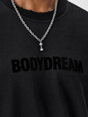 BODYDREAM Men's Distressed Print Long-Sleeve T-Shirt