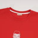 Printed Red Tee LUJIAMEN by BODYDREAM