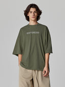 BODYDREAM Men's Heavyweight Plus Size 100% Cotton Short-Sleeve T-Shirt