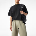 Wide Neck Loose Short Sleeve T-Shirt
