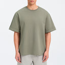 Casual Loose Knit Short Sleeve Tee