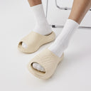 【END OF THE SEASON SALE】BODYDREAM Peanut Flip-Flops Summer Outdoor Thick-Soled Couples Flip-Flops for Men and Women