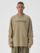 BODYDREAM Men's Vintage Print Crewneck Sweatshirt