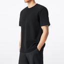 Casual Terrycloth Casual Short Sleeve Tee