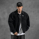 Printed Denim Jacket LUJIAMEN by BODYDREAM