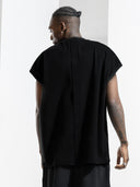 BODYDREAM Men's Solid Color Heavyweight Sleeveless T-Shirt