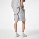 Wrap-around Structured Casual Shorts
