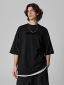 BODYDREAM Men's Heavyweight Plus Size 100% Cotton Short-Sleeve T-Shirt