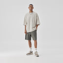 BODYDREAM Short-Sleeve T-Shirt Liquid Ammonia Mercerized Cotton Men's Crew Neck