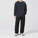 Gray Retro Long Sleeve Tee