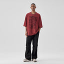 【END OF THE SEASON SALE】BODYDREAM Men's Pure Cotton Printed Short Sleeve Shirt