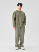 BODYDREAM Men's Fall Casual Trousers - Relaxed Straight-Leg Wide-Leg Woven Pants