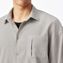 Gray Long Sleeve Shirt