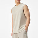 Split Textured Tank Vest