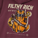 Rich Cat Printed Hoodie LUJIAMEN by BODYDREAM