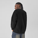 BODYDREAM Crew Neck Sweatshirt Men's Fall Print Pullover