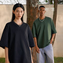 【END OF THE SEASON SALE】BODYDREAM 32-piece 260g pure cotton short-sleeved men's shirt