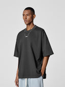 BODYDREAM Men's Short-Sleeve T-Shirt 300gsm Heavyweight Combed Cotton Material